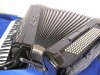 Aliante 3 voice piano accordion black